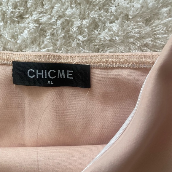 Strapless dress beige size X large - Picture 3 of 5